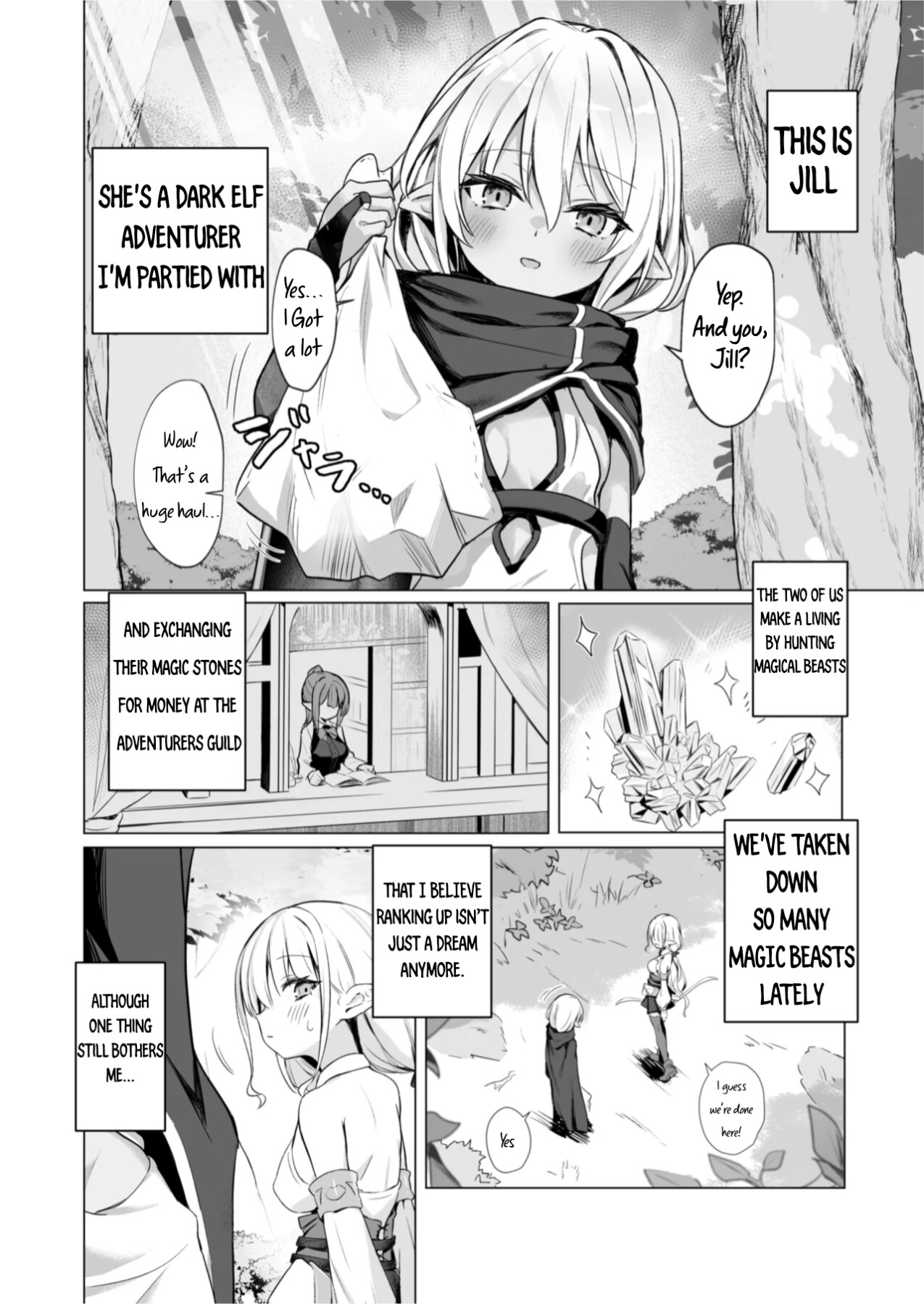 Hentai Manga Comic-I'm in heat because of the slime's poison, so it's okay to have lesbian sex with my friends, right...!!-Read-3